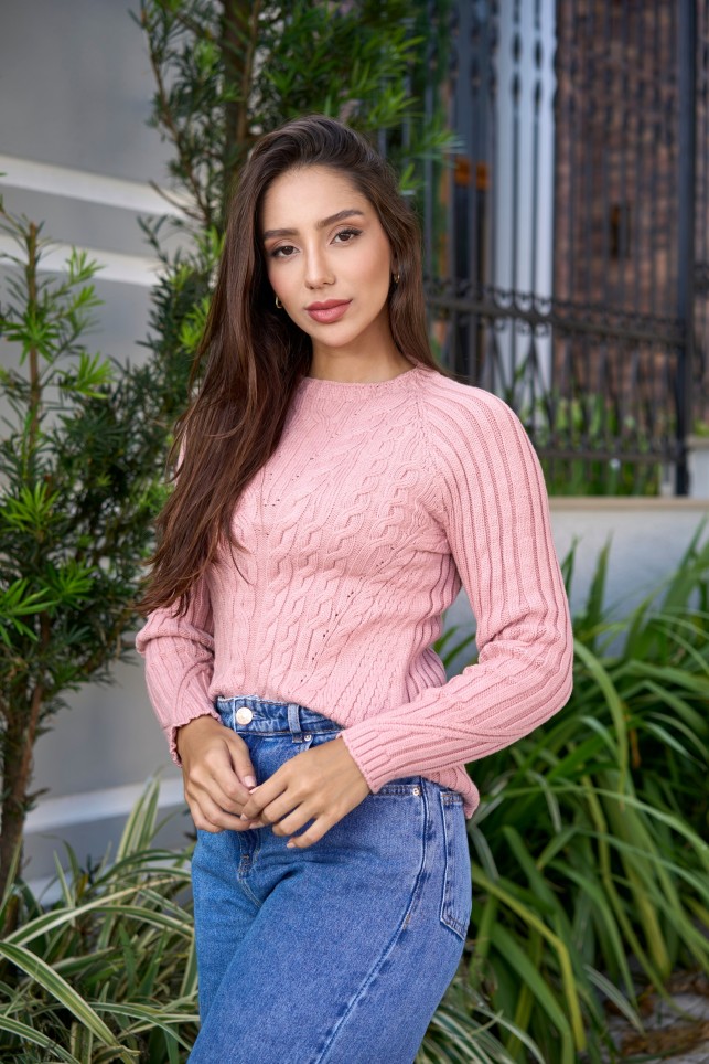 BLUSA MODAL BOTÕES LATERAL- 1205
